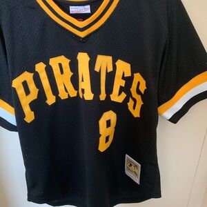 Mitchell & Ness Pittsburgh Pirates Black Jersey Size L/44